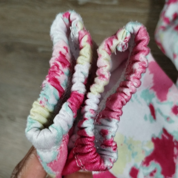 RBX Multicolor tie dye Hoodie Sweatshirt Pullover Stretch Waist Girl Size S(7/8) - Picture 13 of 13